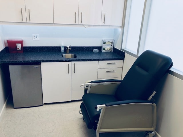 Prep (pre-op holding) area